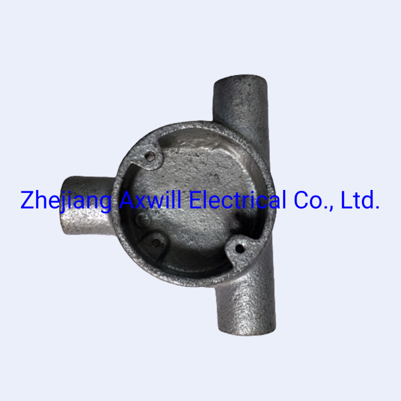 Through Angle Way Malleable Junction Box