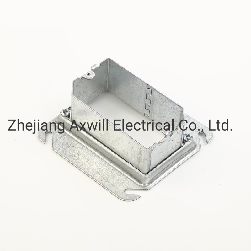 Pan Cover for Steel Outlet Box Round Prefab Using