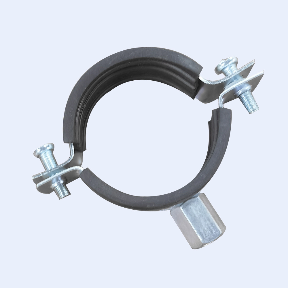 EPDM Rubber Lined P Clip Water Pipe Tube Hose Clamp