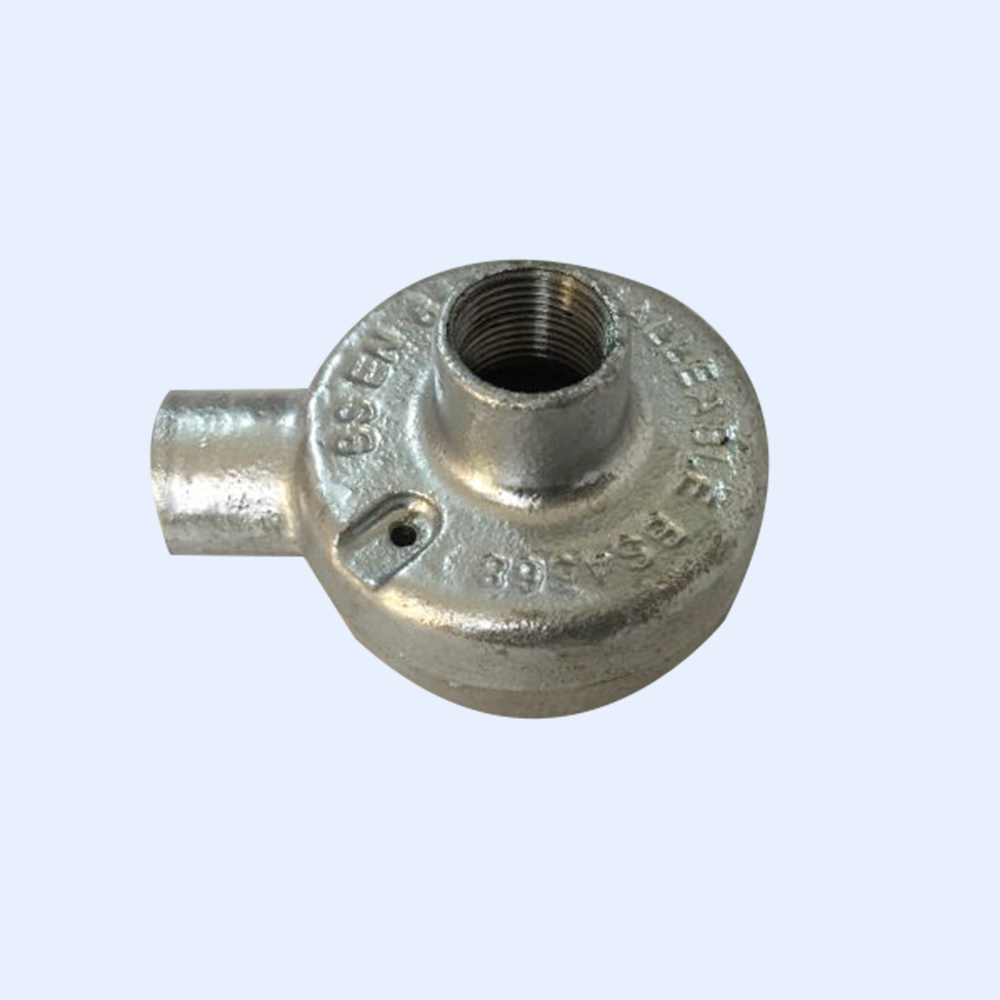 Angle Way 20mm Junction Box Malleable Iron
