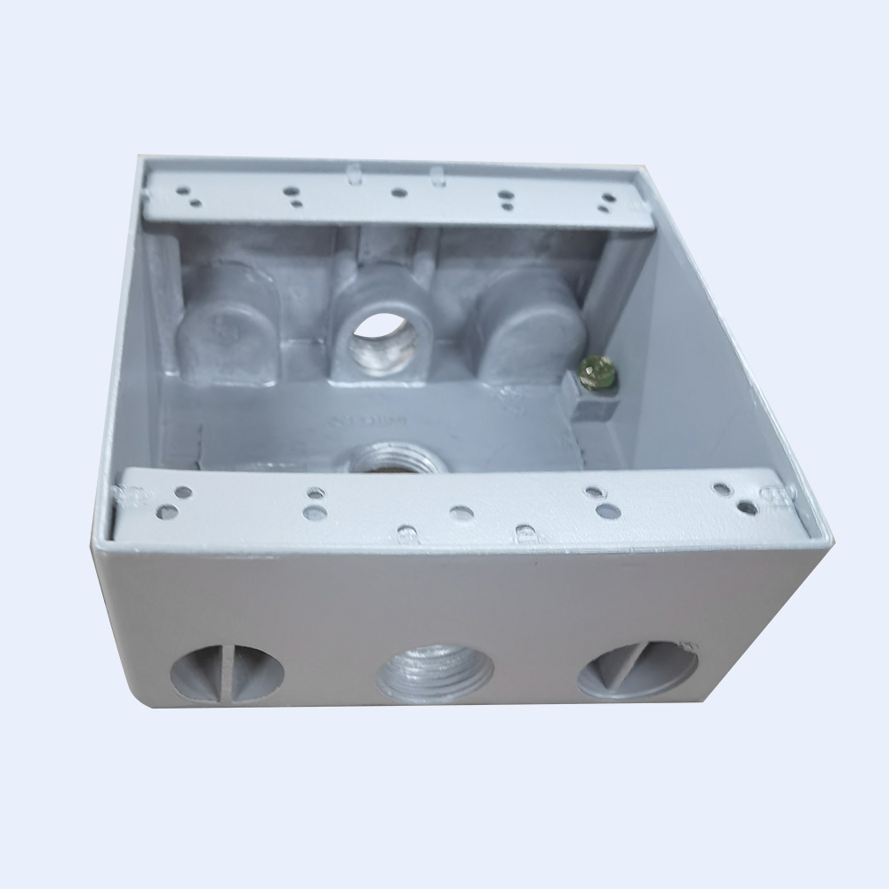 4by4 2by4 2-1/8" PVC Coated Distribuition Box