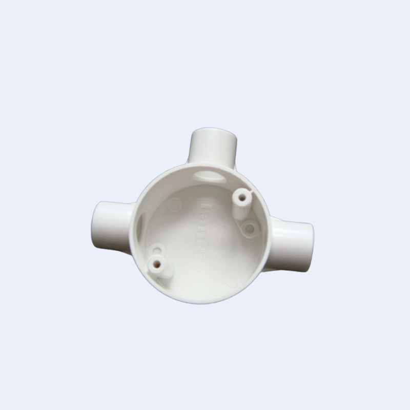 PVC Round Junction Box Cover 65mm Dia.